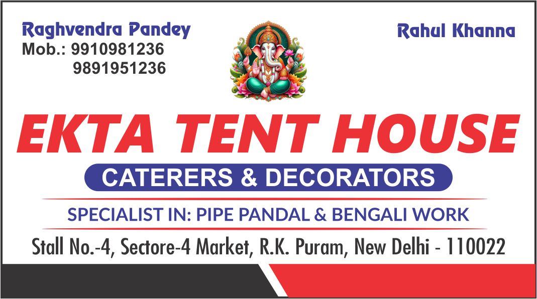 EKTA TENT HOUSE (Tent House in RK Puram)